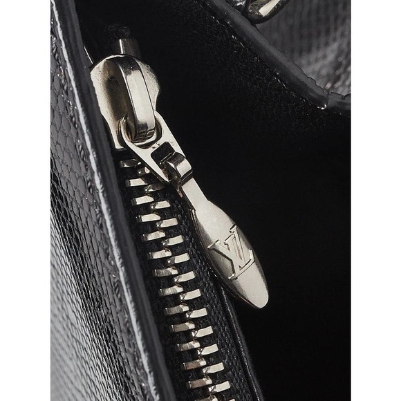 Louis Vuitton Exotic Lizard Leather Rossmore PM Black Evening Crossbody LV Bag - Picture 8 of 15
